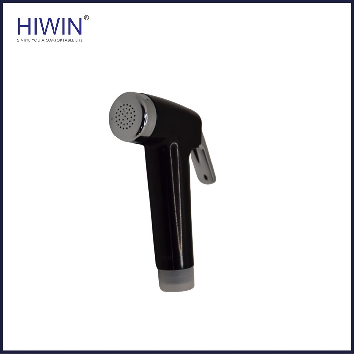 Bộ vòi xịt vệ sinh đa năng chất liệu nhựa ABS màu đen HIWIN PJF-401B