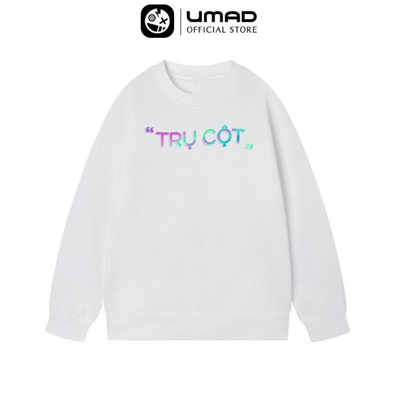 Áo SWEATER UMAD mẫu TRỤ CỘT/NÓC NHÀ in PHẢN QUANG lạ mắt phong cách đường phố hot trend full box