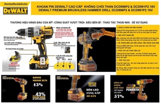 Máy khoan Dewalt DCD991N