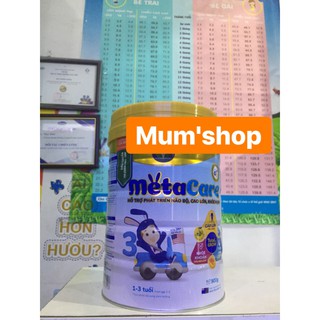 ✅ (CHÍNH HÃNG)  METACARE 3 MẪU MỚI -900G