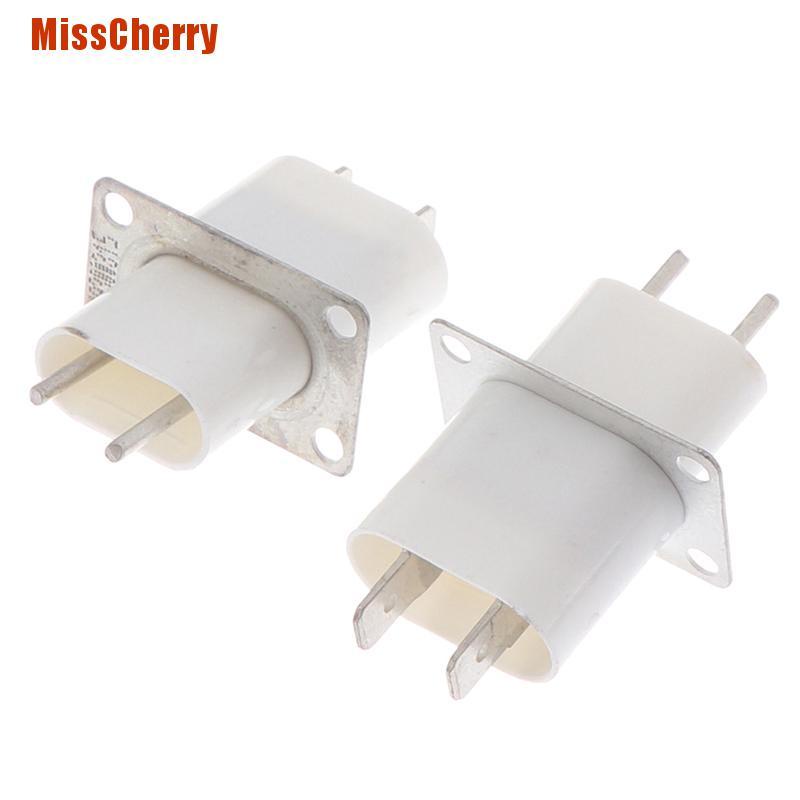 [MissCherry] 5Pcs Electronic Microwave Oven Magnetron 4 Filament Pin Sockets Converter Home