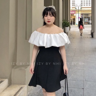 VÁY ĐẦM TRỄ VAI DỰ TIỆC CÔNG CHÚA BIGSIZE - ĐẦM BIG SIZE CHỤP ẢNH TWILIGHT DRESS - IZYBYNHI
