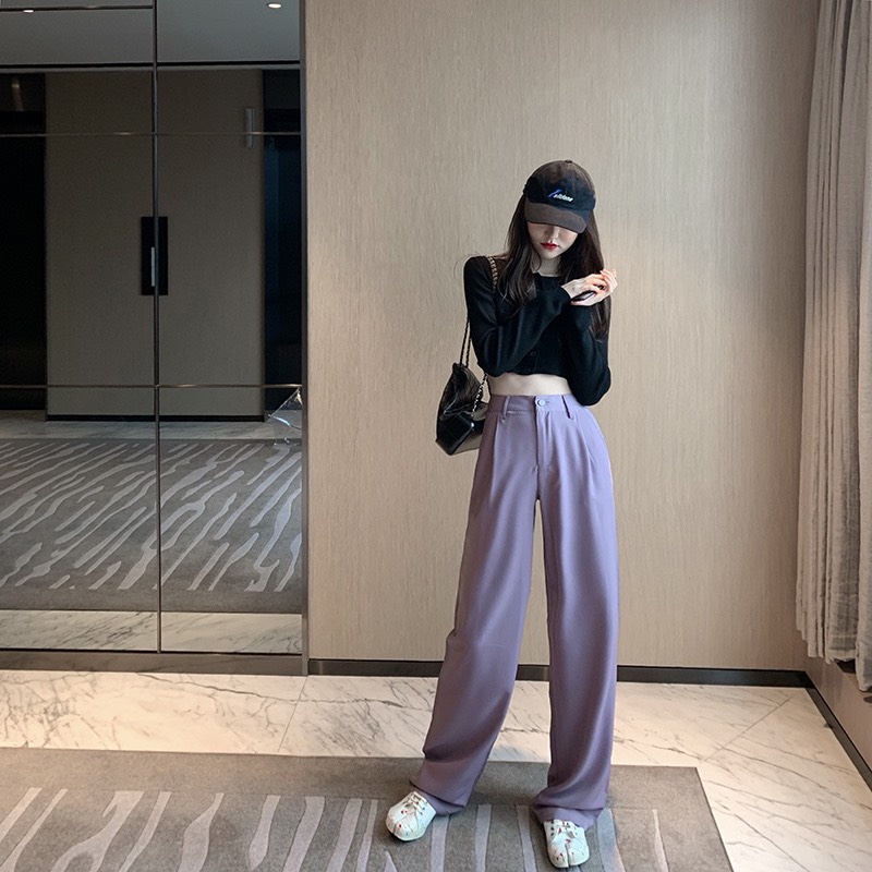 Áo Croptop Dài Tay Thun Gân Co Dãn Cổ Tròn 299 Thời Trang Sành Điệu Style Trẻ Trung Năng Động - Hazo