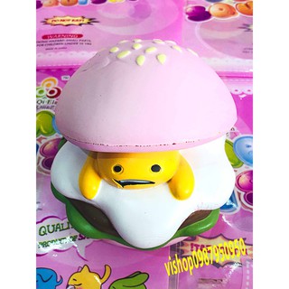 ĐỒ CHƠI SQUISHY BÁNH MỲ KẸM GUDETAMA mã XRO8 Lcho nam và nữ