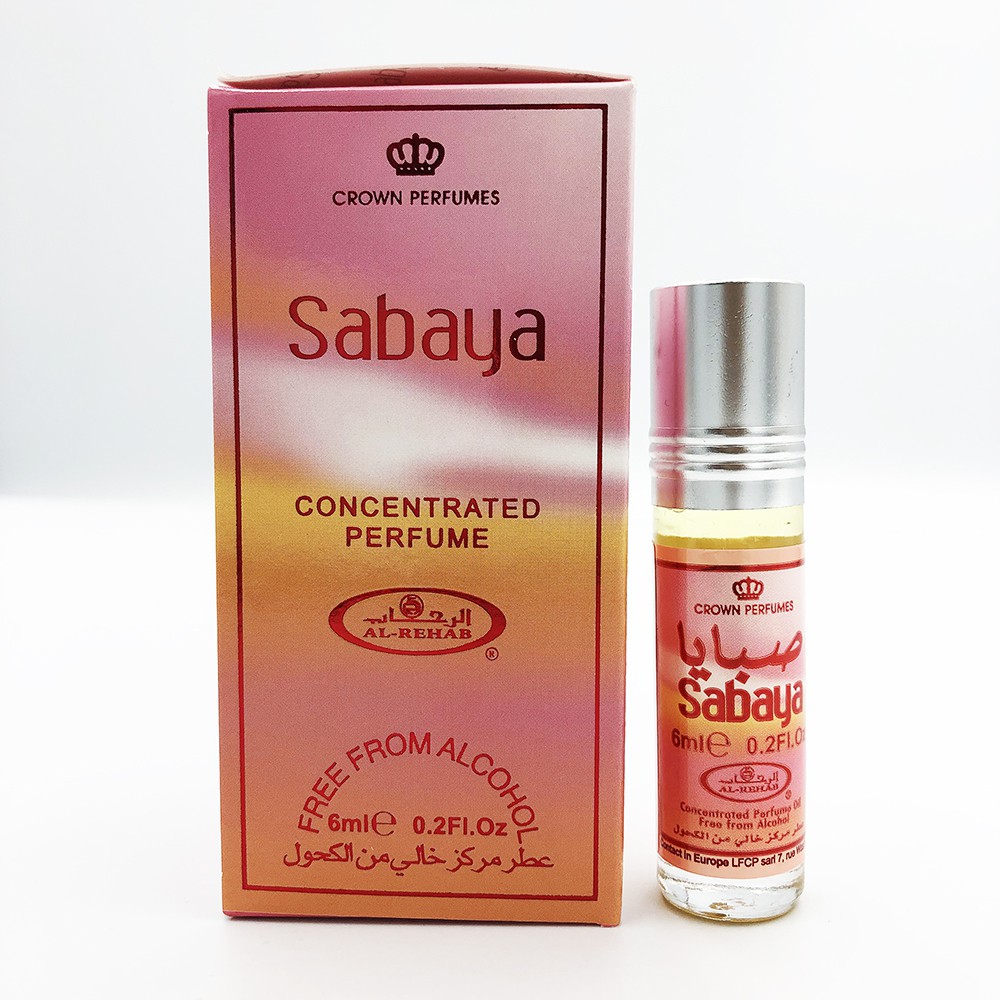 Tinh dầu nước hoa Ả Rập Sabaya 6ml dạng lăn