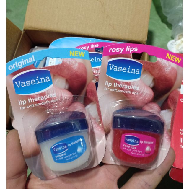 Son Dưỡng Môi Vaseline Lip Therapy 7g - sáp dưỡng môi Vaseline mềm mịn, chống nẻ môi