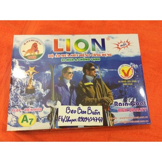 Áo mưa bộ Lion A7