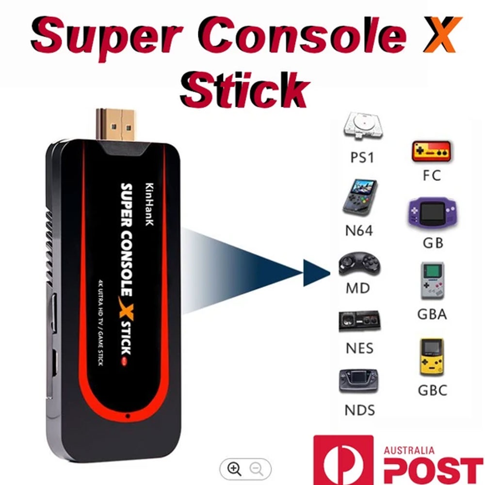 Máy Chơi Game 4K Cao Cấp Console X Stick - TV Box - Phiên Bản Nâng Cấp 2022