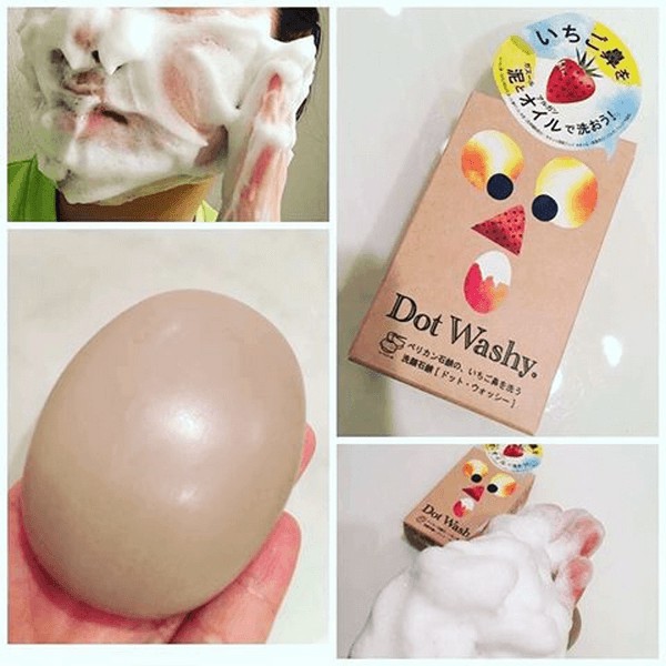 Xà phòng Dot Washy Facial Social Nhật Bản 75g