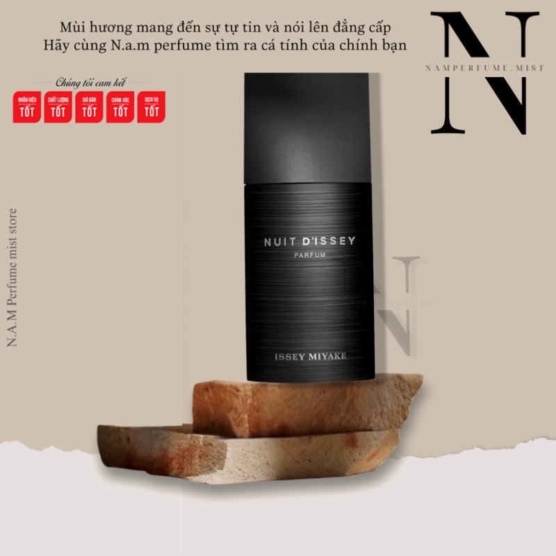 Nuit D’Issey Parfum | Nước Hoa Nam | Bí ẩn và Thu hút