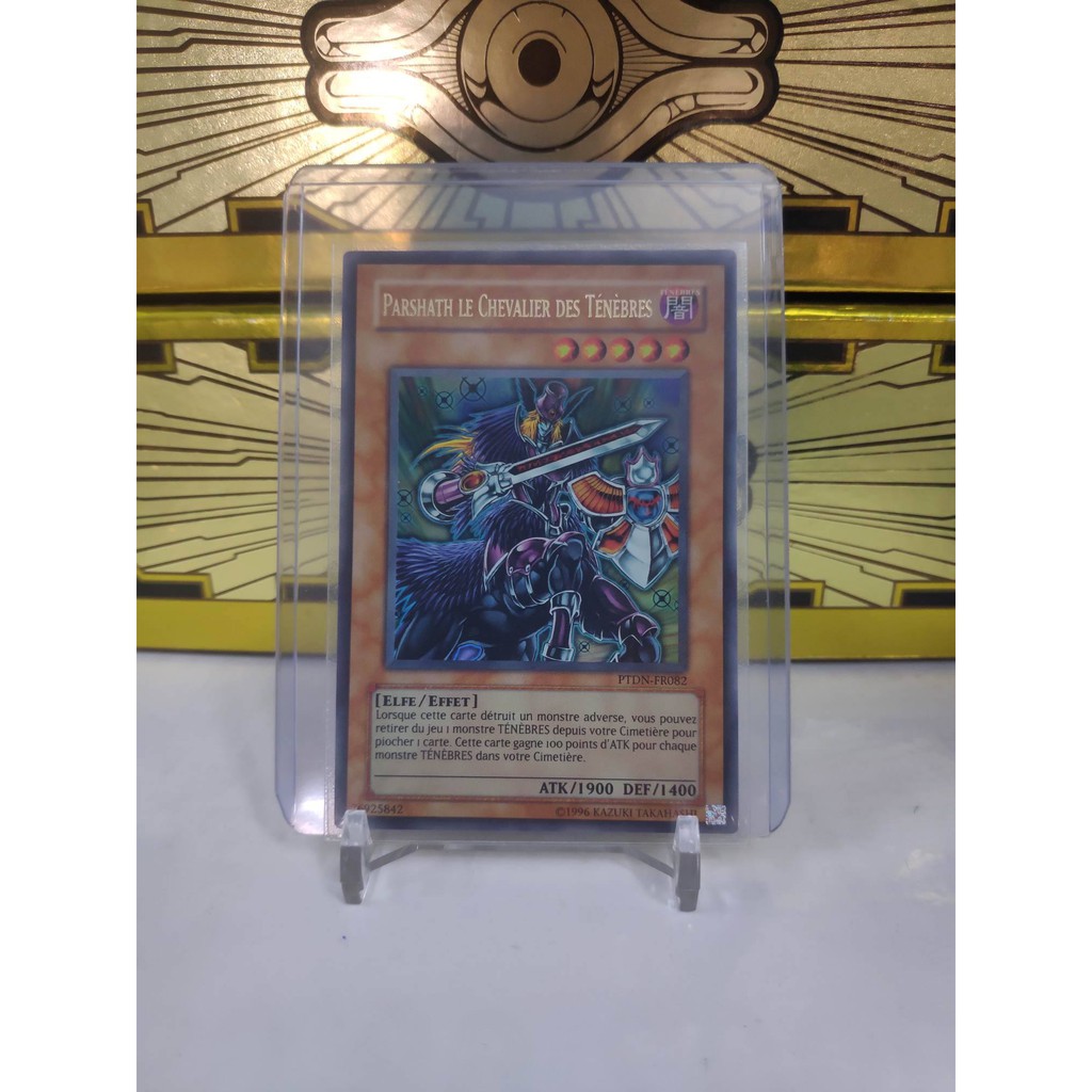 [ Dưa Hấu Yugioh ] Lá bài thẻ bài Darknight Parshath - Ultra Rare Unlimited - Tặng bọc bài nhựa bảo quản