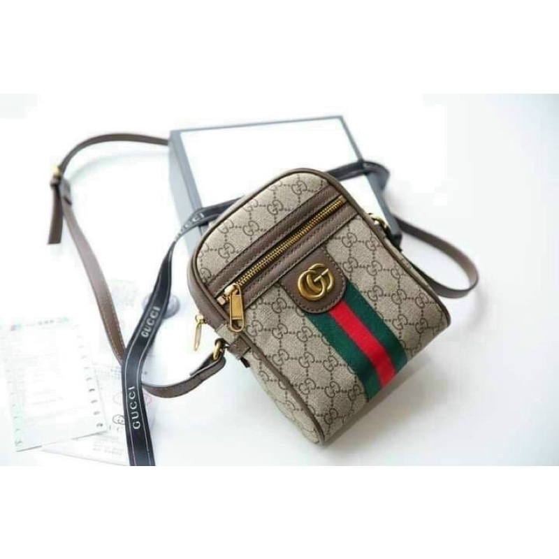 Túi chữ nhật sz 17cm để vừa các loại ĐT Full box - HANABAG