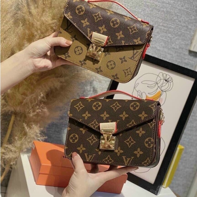 Túi lv Hộp Khoá Vuông Cầm Tay,Đeo Chéo  Ngăn Rộng Rãi Đựng Đồ Tiện Lợi Về Hàng
