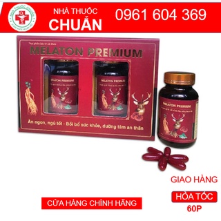 Viên Ăn Ngon Ngủ Tốt Melaton Premium ( 2 lọ *30v)