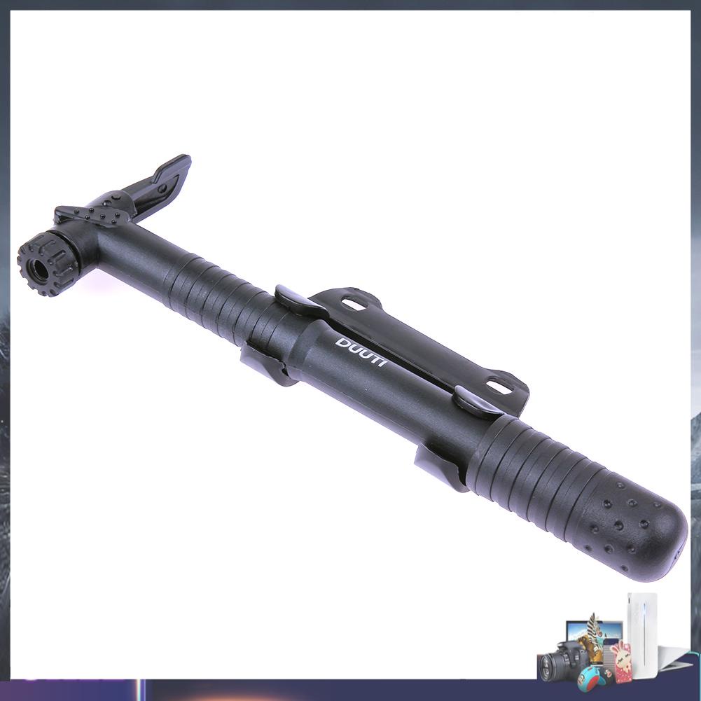 Bơm xe đạp leo núi presta mini màu đen tiện dụng mang đi