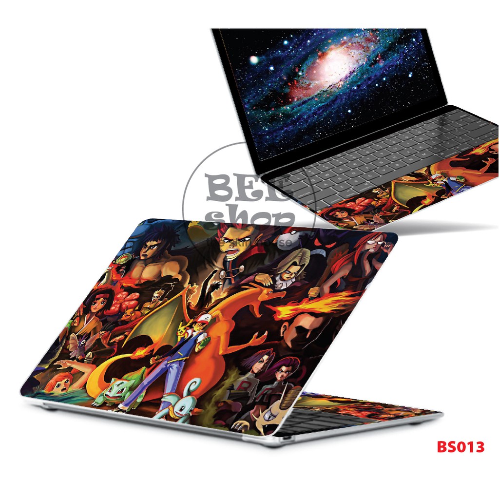 Decal dán laptop NARUTO đại chiến cho laptop