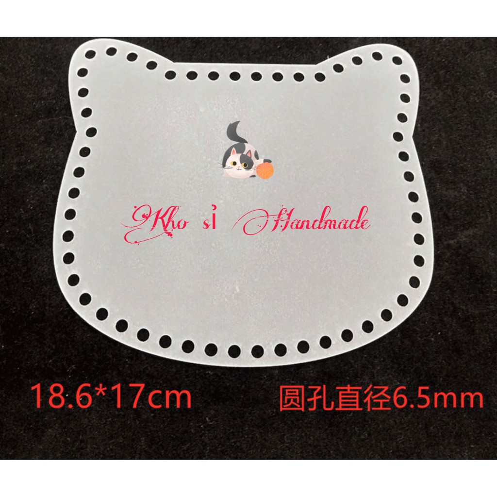 Mica phẳng mèo chuyên làm túi xách (2 tấm)