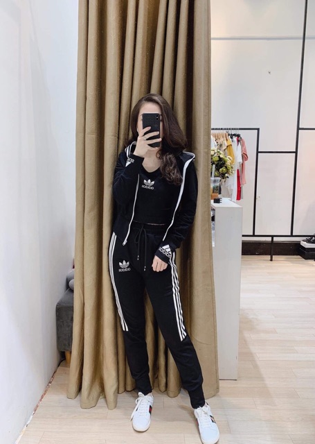 Sét 3 món thêu ADIDA siu sang chảnh