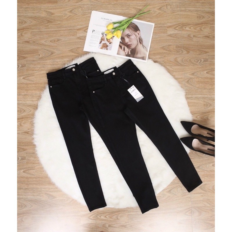 quần jean skinny đen trắng cao cấp❤FREESHIP❤chất jean dày dặn, mềm, co giãn thoải mái. hàng nhà máy chất đẹp. tôn dáng