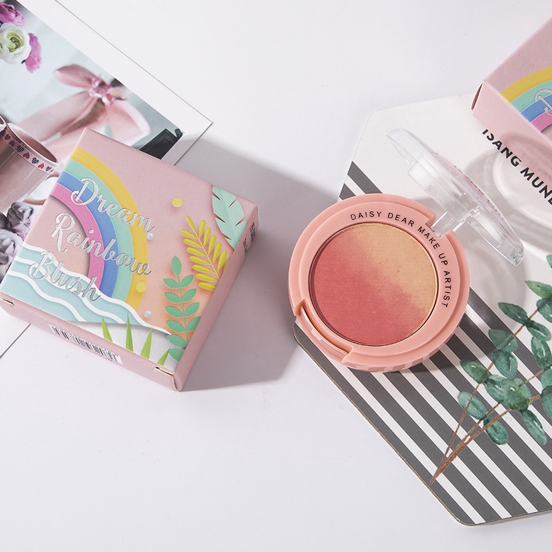 (hàng Mới Về) Phấn Má Hồng Dạng Nén 3 Màu Sắc Tuyến Tính Trang Điểm Tự Nhiên | BigBuy360 - bigbuy360.vn