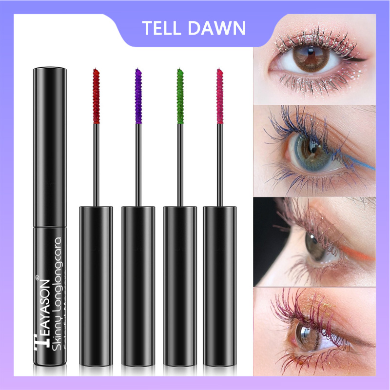Mascara Màu Lâu Trôi Chống Thấm Nước Chuốt Dài Và Cong Mi Mascara Trắng Mascara Màu | BigBuy360 - bigbuy360.vn