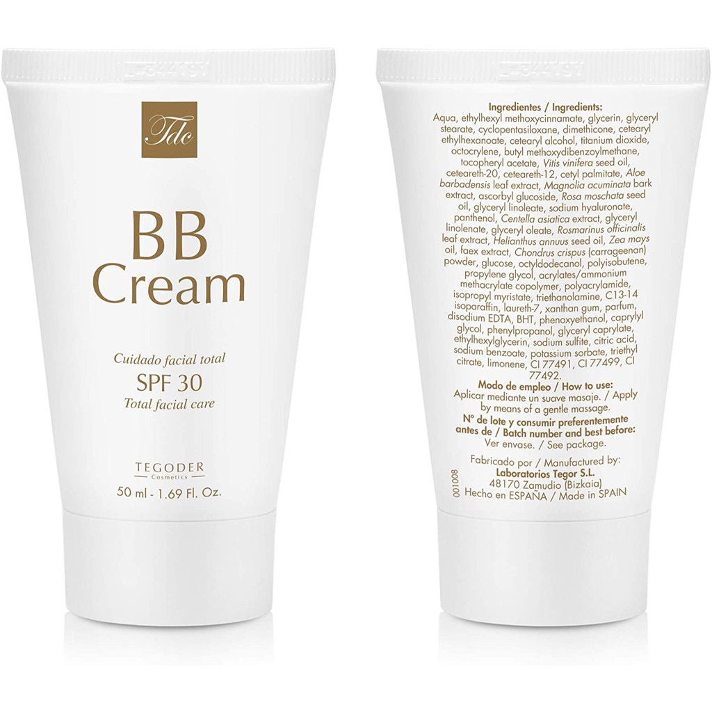 Kem BB chống nắng Tegoder BB Cream SPF 30 30ml