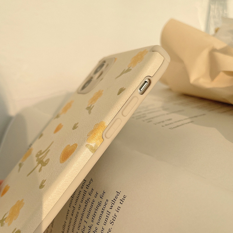 Bao Da Nắp Gập Họa Tiết Tranh Sơn Dầu Cho Iphone 11 Pro Max X Xr Xs Max 7 8 Plus Se 2020 12 Pro Max 12 Mini