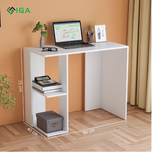 Bàn làm việc bàn học full trắng IGA - GP221