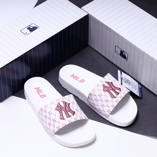 Dép mlb ny hồng - full box