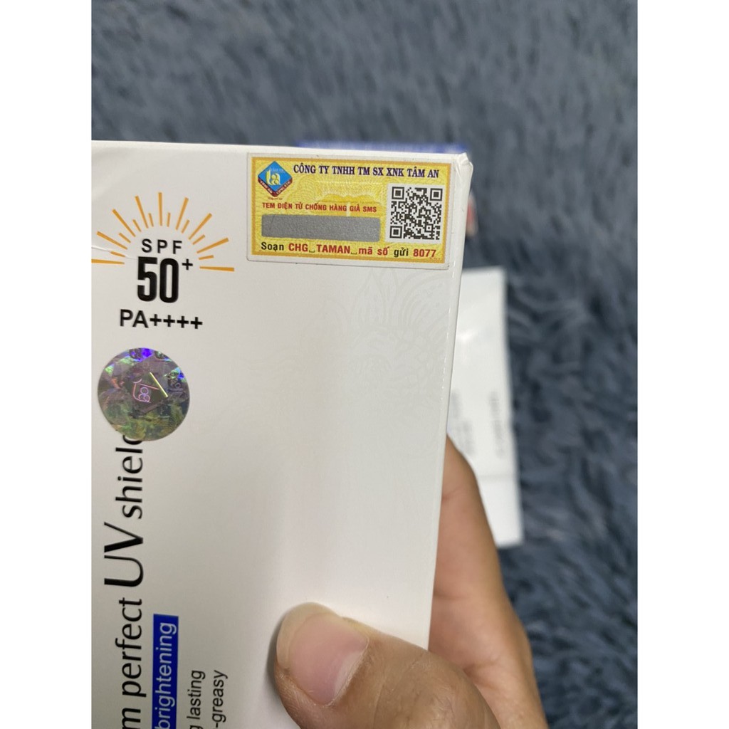 KEM CHỐNG NẮNG CARE: NEL No sebum Perfect UV Shield 50ML