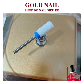 Đầu mài mịn sứ - form vuông chuyên nghiệp - mài mịn móng tay nail