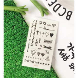 Combo 10 Hình xăm mini cá tính DIY phong cách