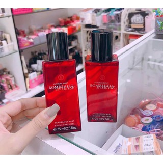 Xịt Thơm Toàn Thân Victoria’s Secret Bombshell Intense Travel Fragrance Mist 75ML