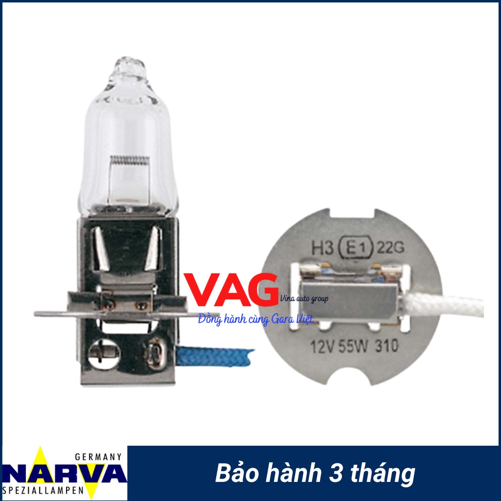 Bóng đèn NARVA H3 12V 55W chính hãng của Đức