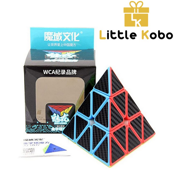 Bộ Sưu Tập Rubik Carbon MoYu MeiLong 2x2 3x3 4x4 5x5 Pyraminx Megaminx Skewb Square-1 SQ1