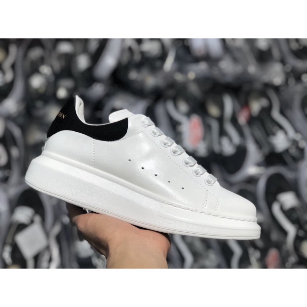 [Full box, Bill] Giày Sneaker M.C.Q Gót Nhung Đen Cao Cấp | BigBuy360 - bigbuy360.vn