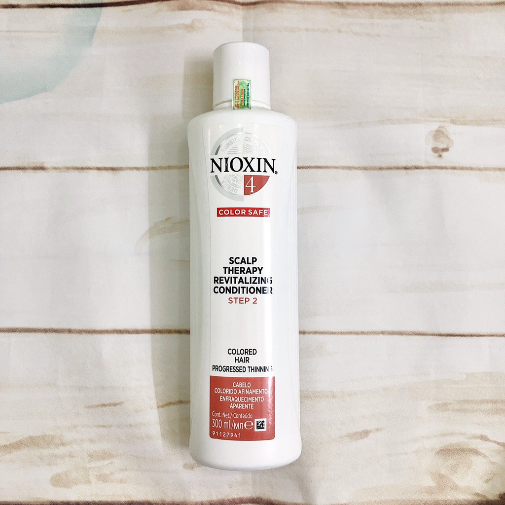 Dầu xả Nioxin 4 chống rụng kích thích mọc tóc 300ml (USA)