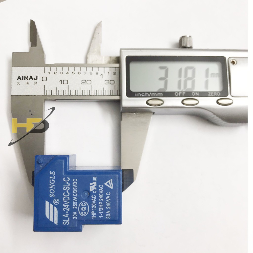 Relay SLA 24VDC SL-C 6 Chân 30A 24V T90, Rơ Le 24V 30A Chính Hãng SONGLE