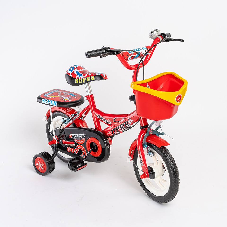 Xe Đạp 2 Bánh Trẻ Em Super -  Đại Phát Tài - 12 inch - 1151XSP01 - Dành Cho Bé Trai Và Bé Gái Từ 3 Đến 5 Tuổi