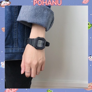 Đồng hồ nam Pohanu đồng hồ nữ water resist dây nhựa dẻo DH11