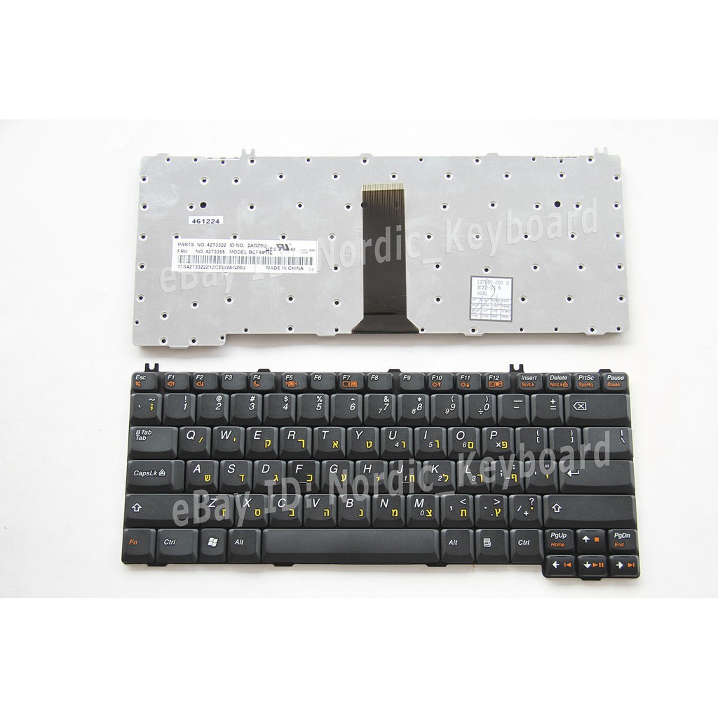 Bàn Phím Laptop Lenovo 3000 Y410, G400, G410, N100 Hàng Đẹp