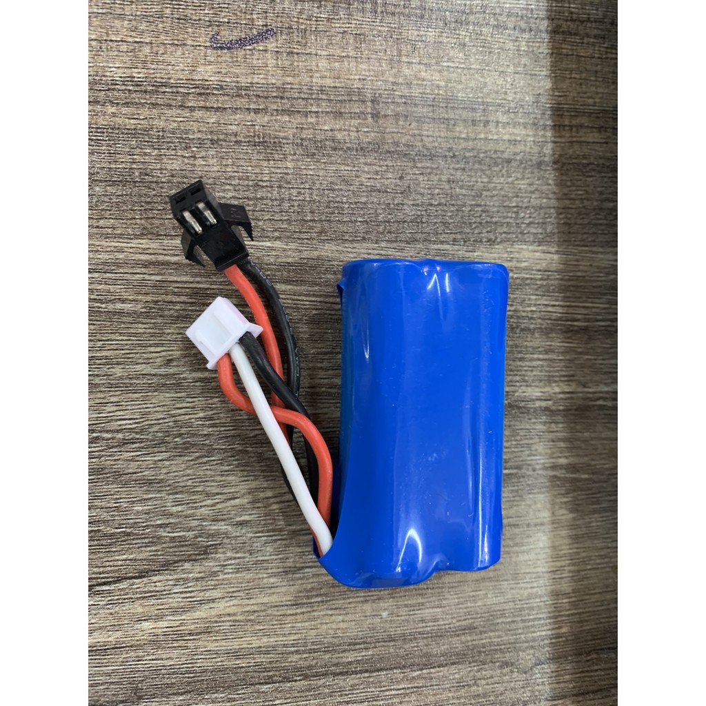 Pin Li-ion 2S 18650 7.4V 1200mAh dòng xả cao chuyên dùng cho xe ô tô điều khiển từ xa, cano, tàu thuyền, máy bay