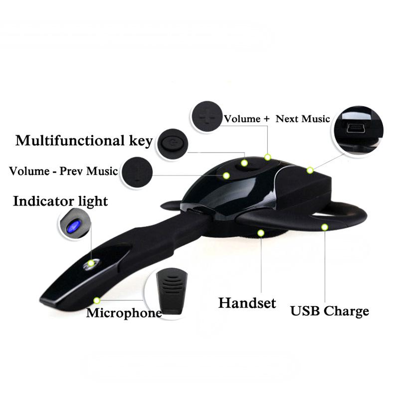 Wireless Bluetooth 4.0 gaming headset set with handy accessories