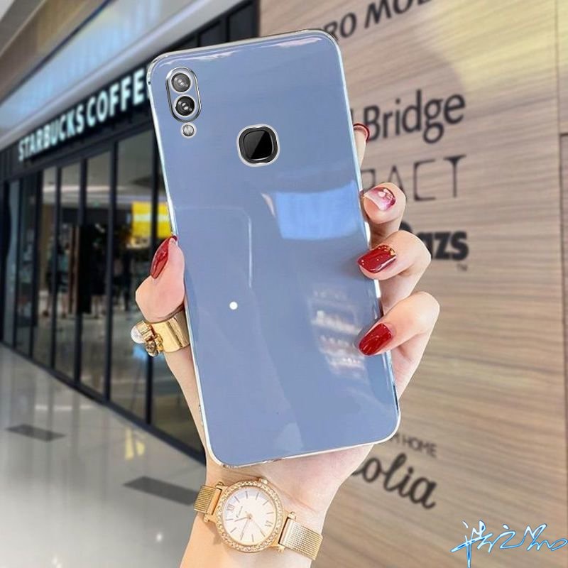 Ốp Điện Thoại Silicon Mềm Kết Cấu Sang Trọng Bảo Vệ Cho Vivo V11i Y95 Y91i Y91 V9 Y85 2022