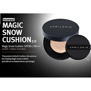 Phấn nước April Skin Magic Snow Cushion 2.0 (phiên bản mới)