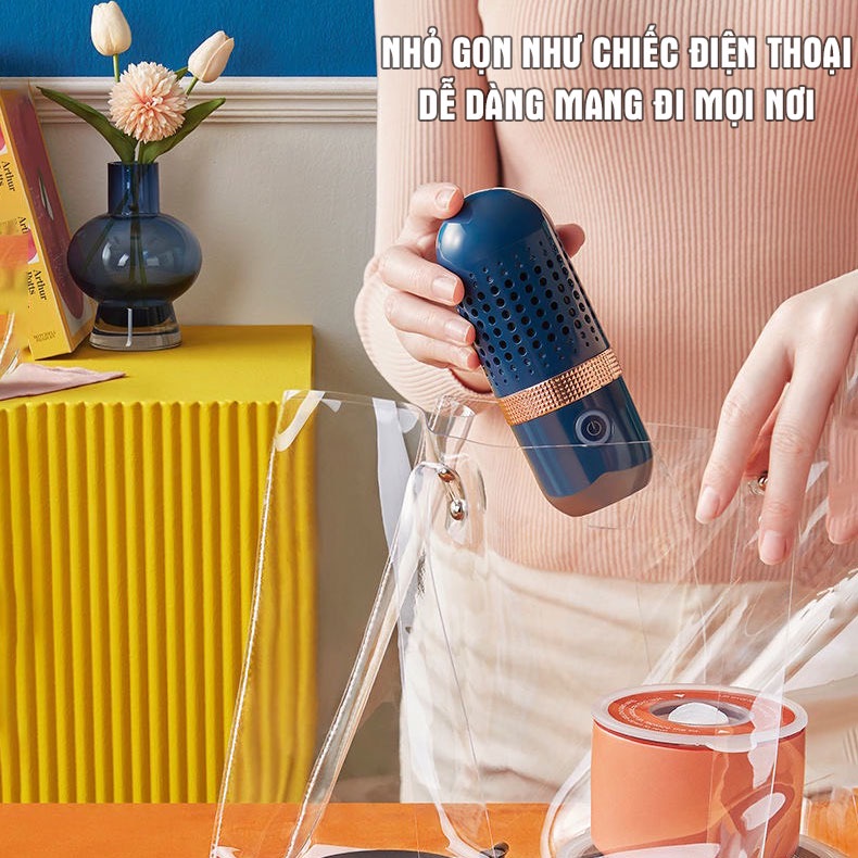 Máy khử độc hoa quả thực phẩm DonLim, máy làm sạch loại bỏ dư lượng thuốc bảo vệ thực phẩm không dây