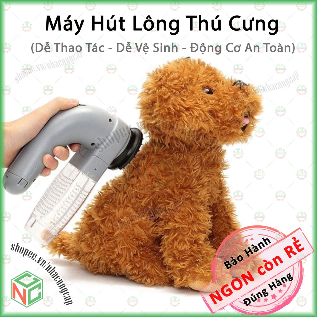 [KhoNCC] Máy Hút Lông Chó Mèo, Thú Nuôi Tự Động - Đảm Bảo Vệ Sinh Hạn Chế Bệnh Tật - NDHS-3494-MHTN