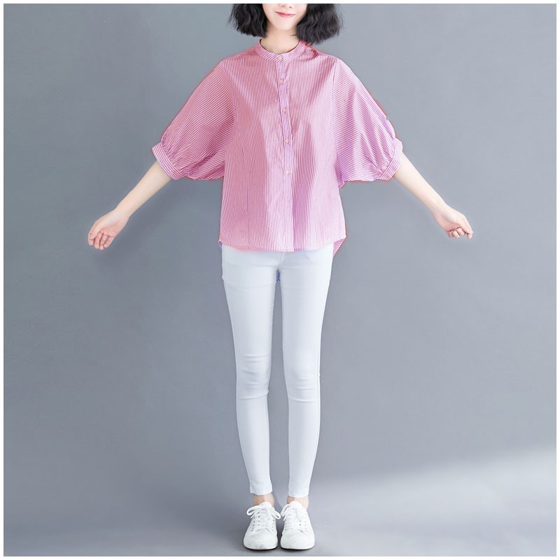 Áo sơ mi công sở ❣️FREESHIP❣️ÁO SỌC BỤI BỤI FORM RỘNG- Hàng thiết kế chuẩn