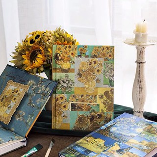 Sổ hoạ tiết tranh Van Gogh