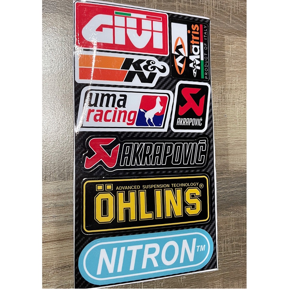 Decal - Tem Dán Xe, Nón Bảo Hiểm... Nhiều Mẫu Loại Tốt